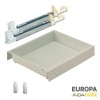 Tiroir de Cuisine Europe PVC Blanc