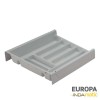 Porte-Couverts PVC Gris pour Tiroir de Cuisine Europe